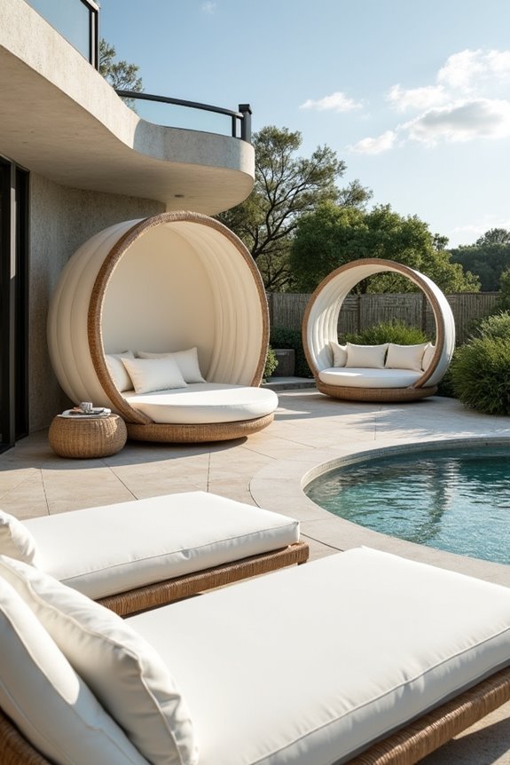 resort inspired outdoor relaxation
