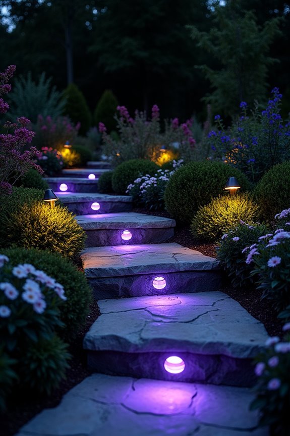 seasonal garden lighting themes