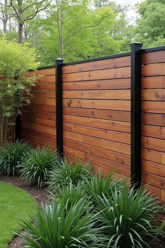 sleek garden privacy solutions