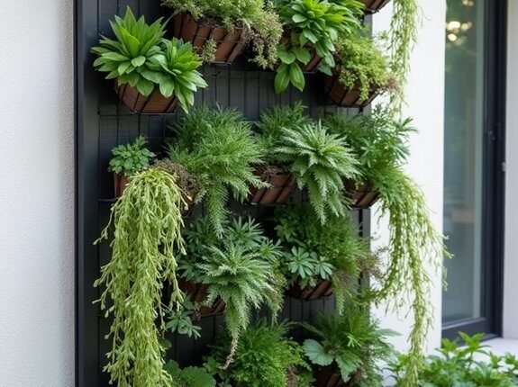 space saving vertical gardens