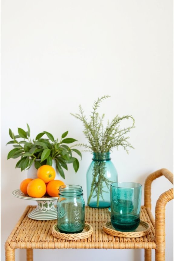 summer bar cart essentials