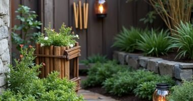 sustainable garden decoration ideas