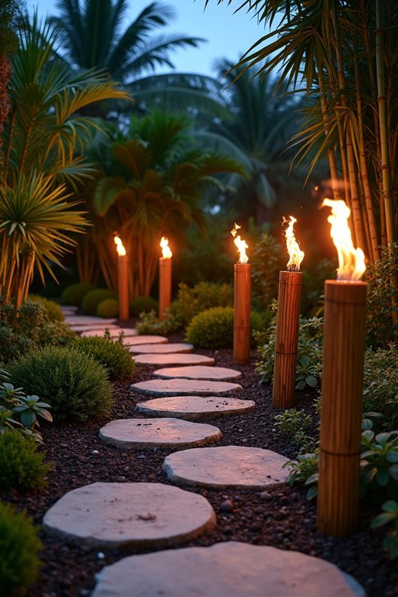sustainable garden lighting solution