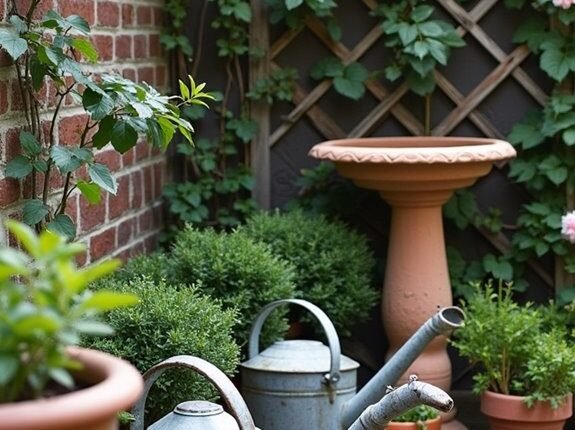timeless vintage garden charm