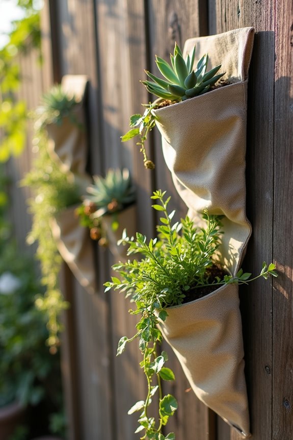 vertical plant display organizers