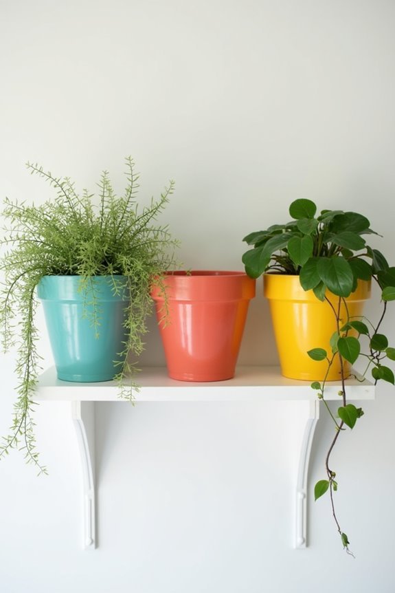 vibrant hand painted ceramics