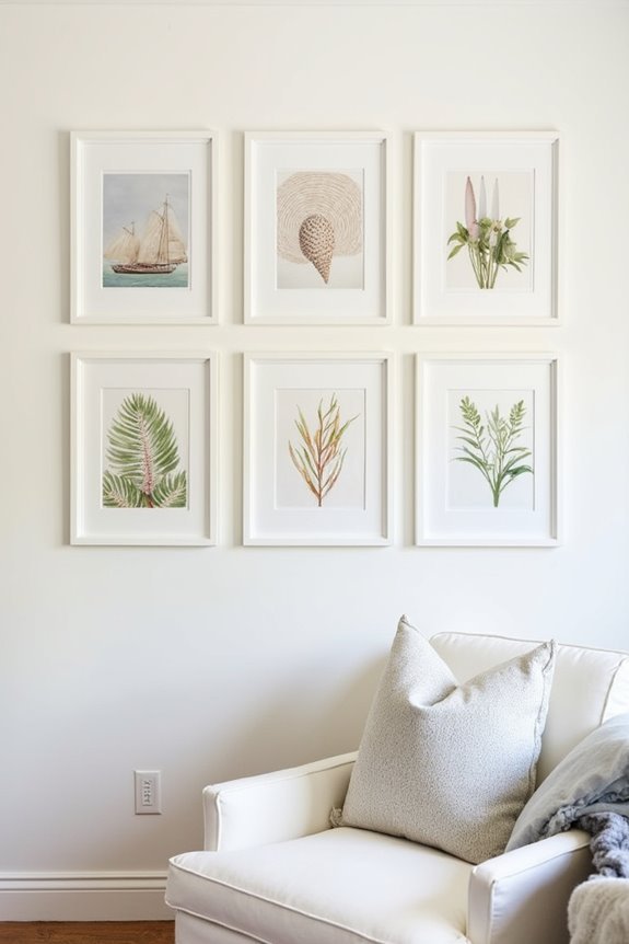 vibrant summer themed wall art