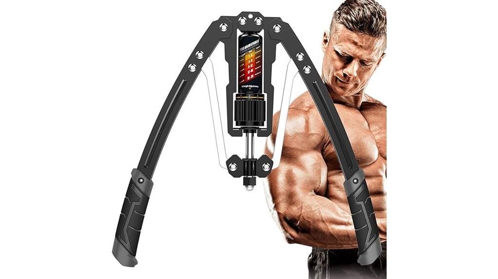 adjustable hydraulic arm exerciser