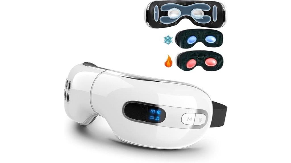 bluetooth eye massager device