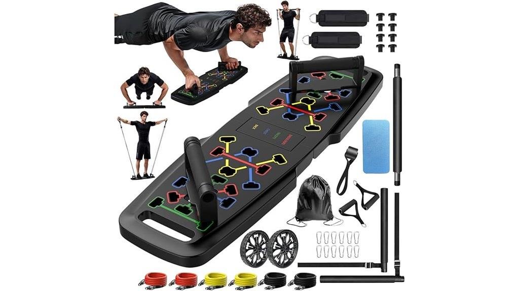 home gym push up system
