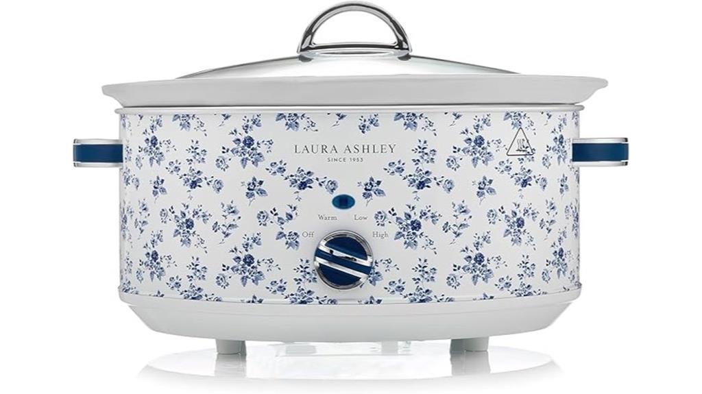 large slow cooker with settings