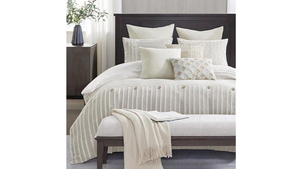 oversized boho cotton bedding
