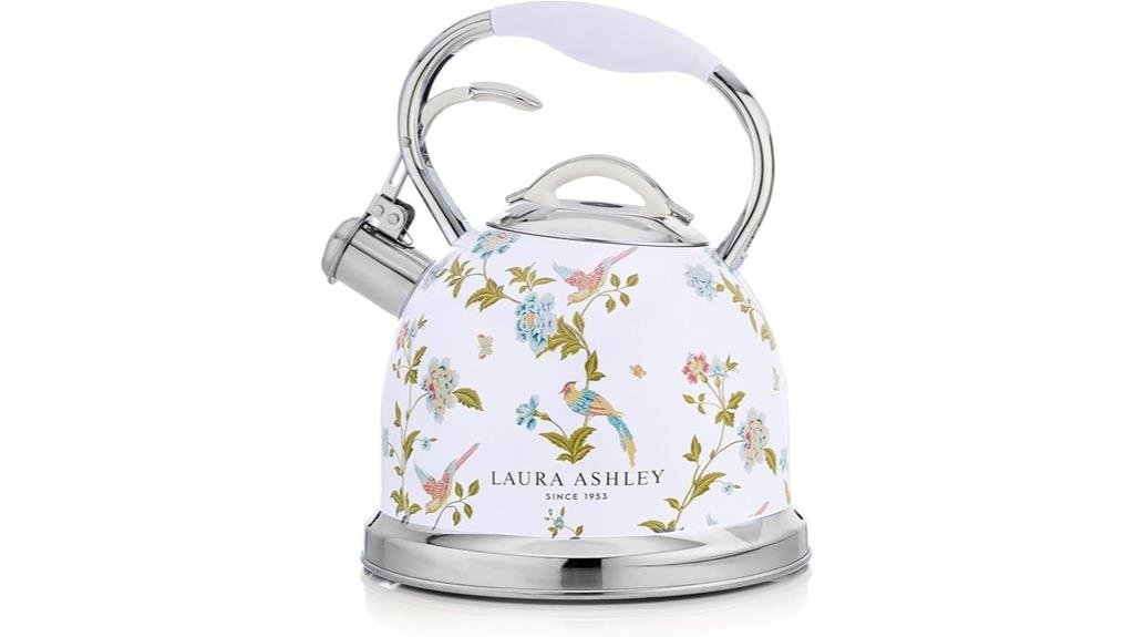 white stovetop kettle 2 5l