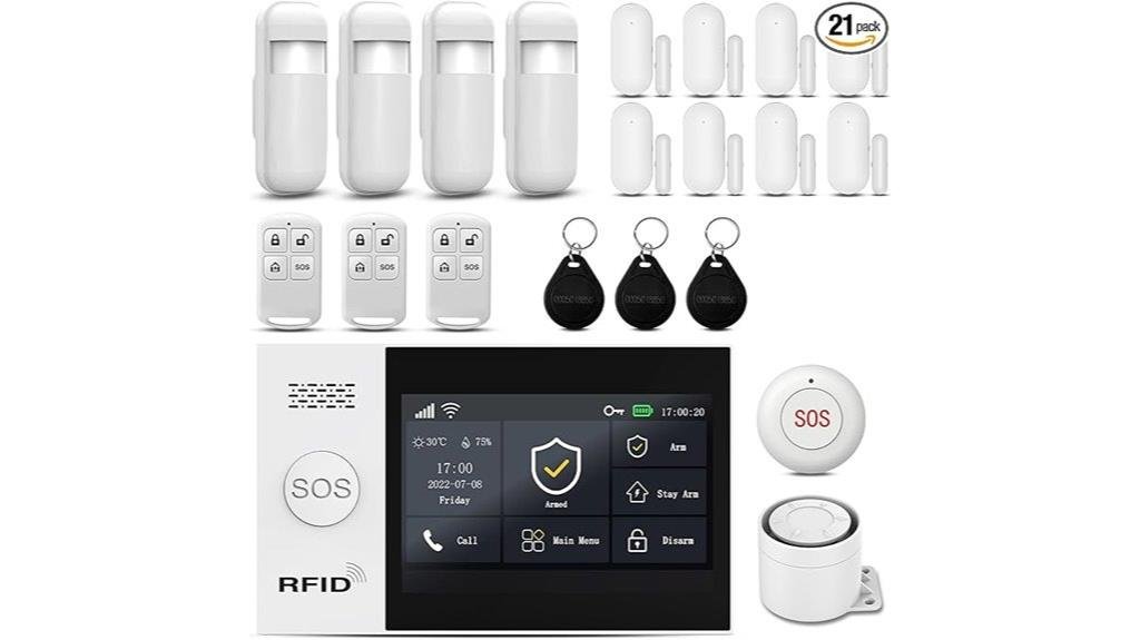 wifi enabled home security system